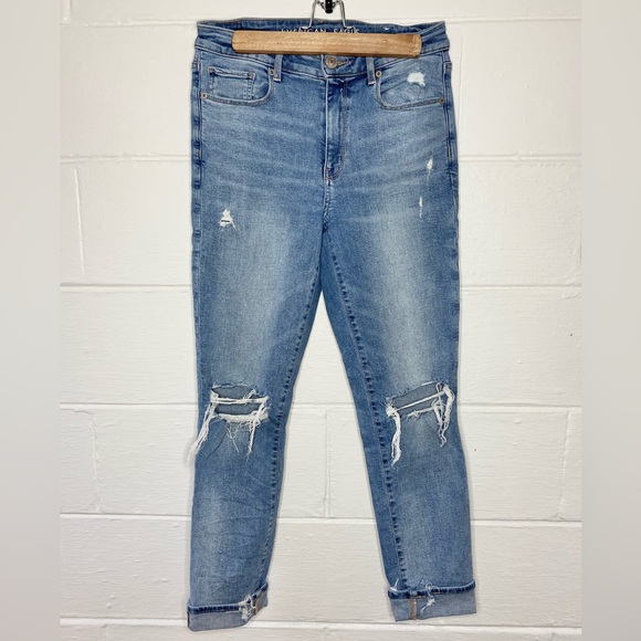 American Eagle Outfitters Denim - American Eagle High-rise Skinny Super Stretch Jeans